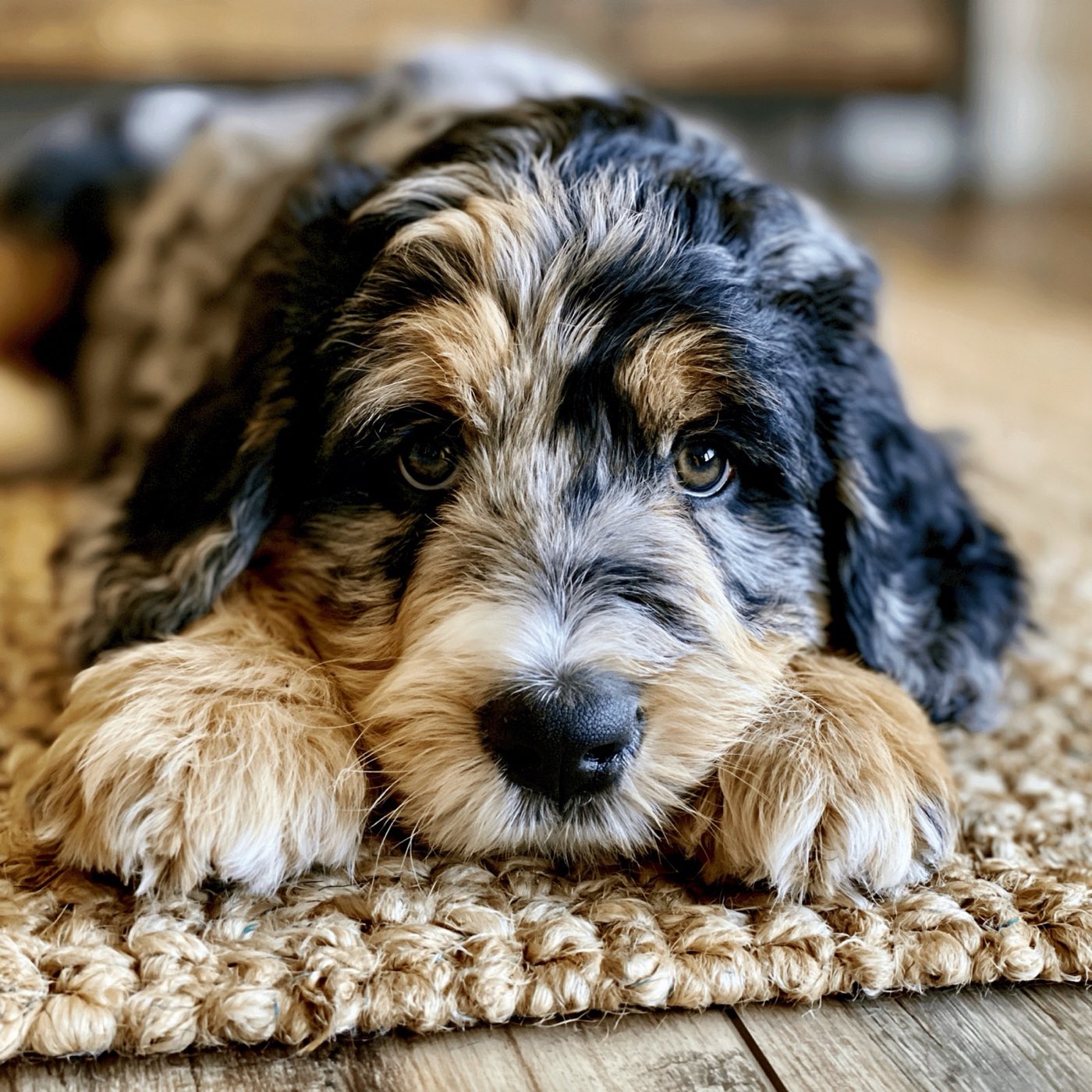 Merle Bernedoodle