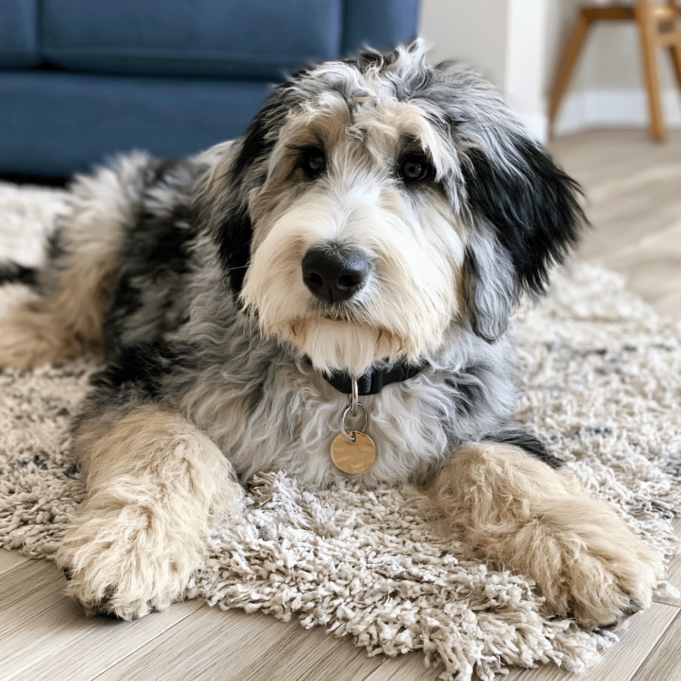 F1bb Bernedoodle puppy